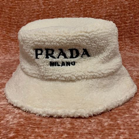 prada bucket hat depop|Prada hat .